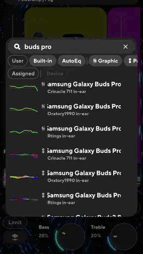 Poweramp Equalizer screenshot 3