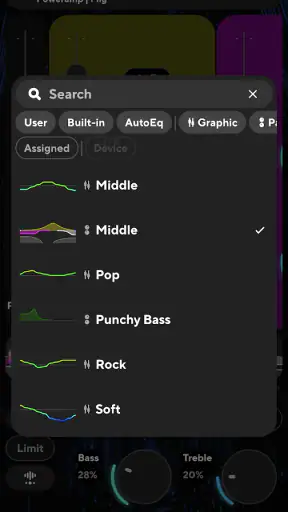 Poweramp Equalizer screenshot 4