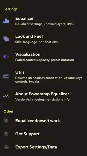 Poweramp Equalizer screenshot 6