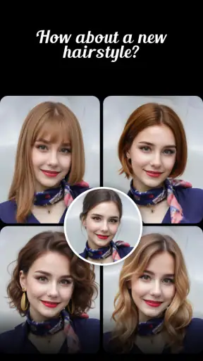 Prookie: Hair Style Face Shape screenshot