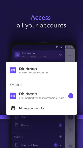 Proton Mail: Encrypted Email screenshot 3