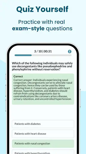 Prepia PTCB PTCE Exam Prep screenshot 2