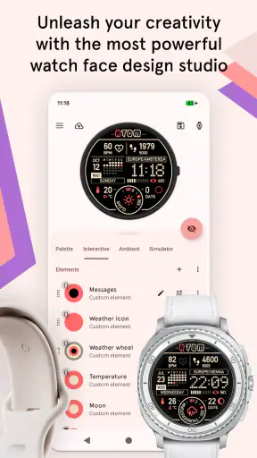 Pujie Watch Faces - Wear OS 6 screenshot 2