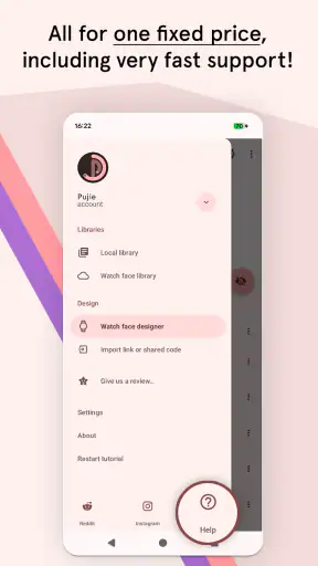 Pujie Watch Faces - Wear OS 6 screenshot 6