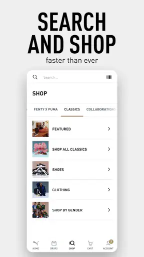 PUMA | Clothes & Shoes App screenshot 6