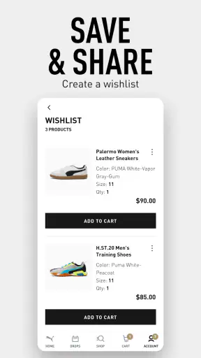 PUMA | Clothes & Shoes App screenshot 7