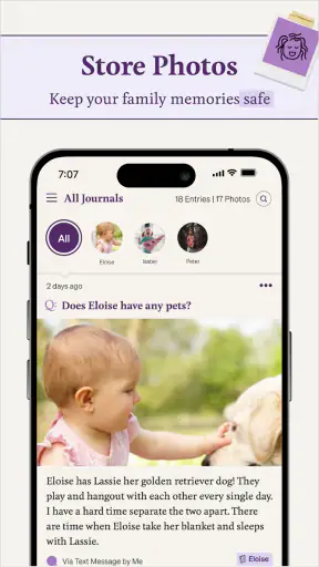 Qeepsake: Family Photo Album screenshot 3