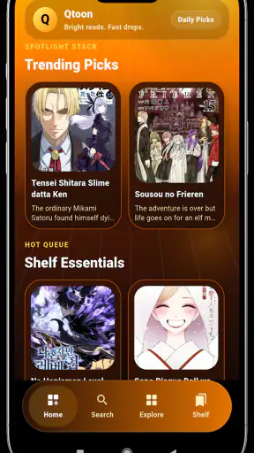 Qtoon : Manga & Comics screenshot 2