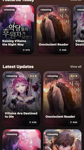 QToon: Manga, Manhua & Comics screenshot 1