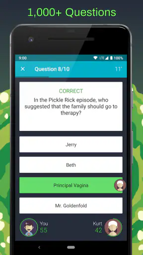 Quiz for Rick and Morty screenshot 2