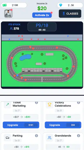 Race Star - Team Manager Game screenshot 2