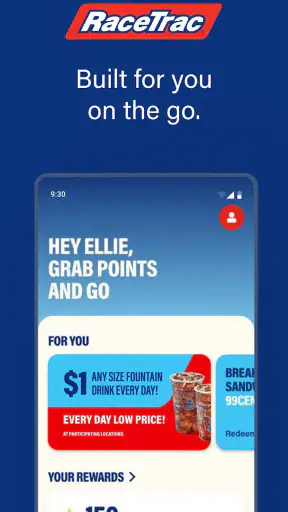 RaceTrac screenshot 1