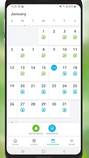 Rachio screenshot