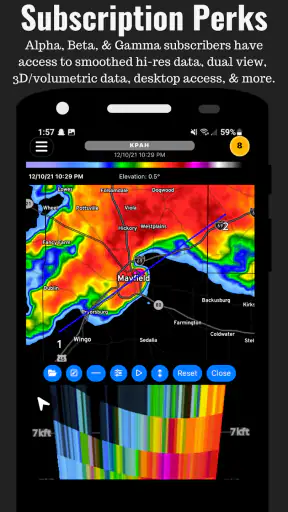 RadarOmega: Doppler Radar App screenshot 7