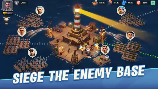 Raft War Survival screenshot 4