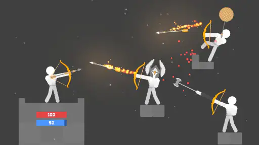 Ragdoll Archers - CrazyGames screenshot 9