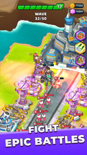 Raid Rush: Tower Defense TD screenshot 2
