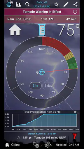 RainAware screenshot 2