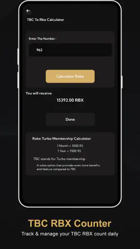 RBX Count Pro - Calc Rbux screenshot 2