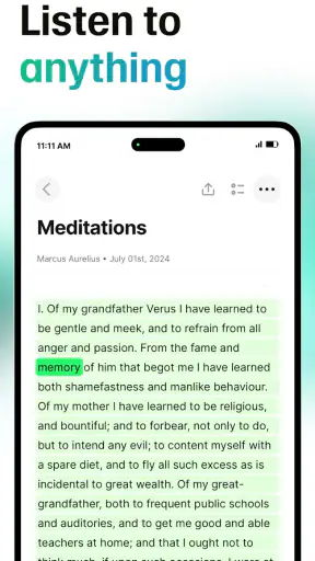 ElevenReader: Read Books Aloud screenshot 1