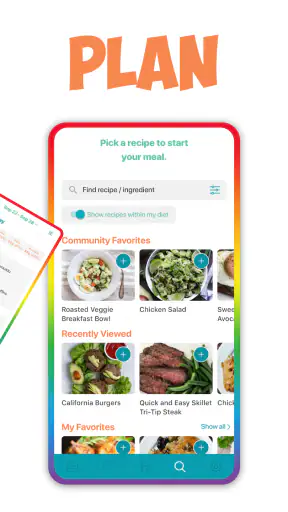 Real Plans - Meal Planner screenshot 2
