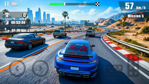 Real Traffic Car Simulator 3D screenshot 12