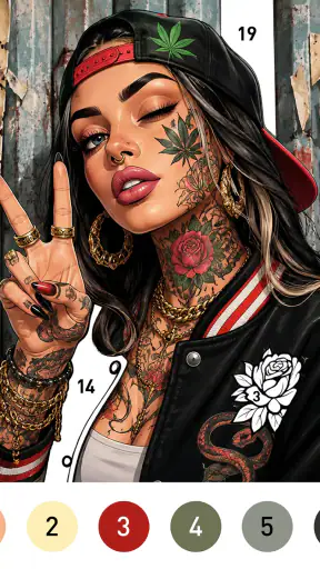 Rebel Color Paint By Number screenshot 11
