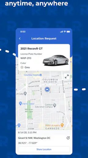 RecovR: Vehicle Theft Recovery screenshot 5