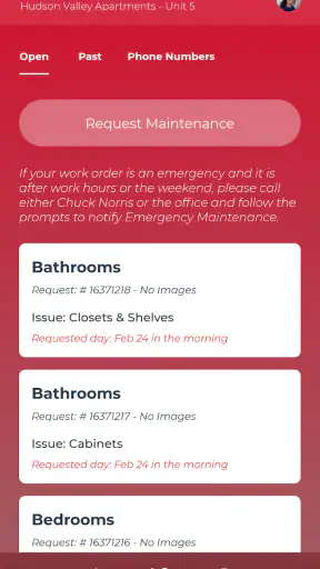 Resident Portal screenshot 2