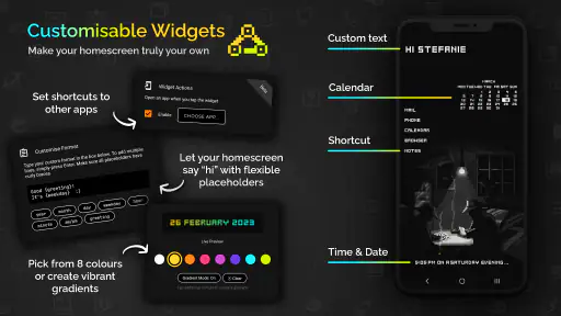 Retro Mode - Icon Pack (Neon) screenshot 10