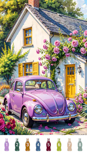 Retro Vibes Paint by Number screenshot 6