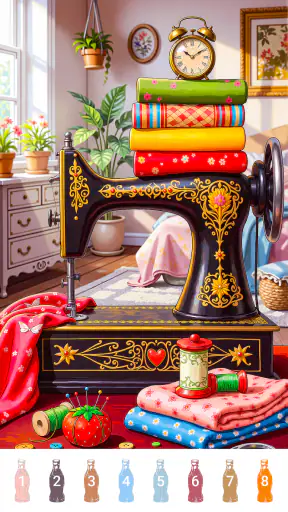 Retro Vibes Paint by Number screenshot 8