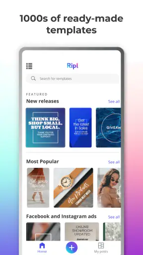 Ripl: Social Media Marketing screenshot 2