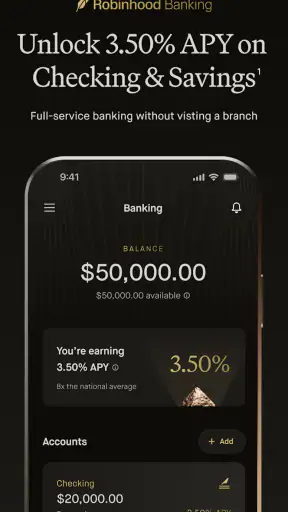 Robinhood Banking screenshot 2