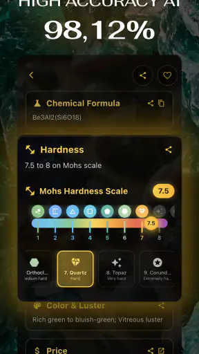 Rock & Crystal Identifier App screenshot 2