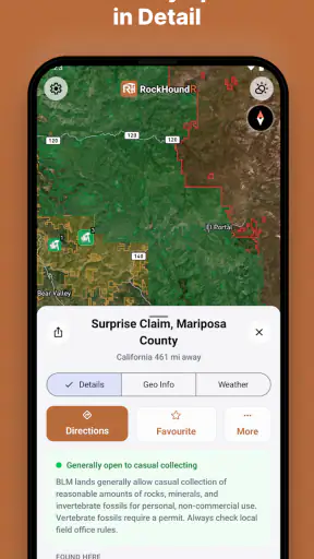 RockHoundR: Rockhounding Map screenshot 4