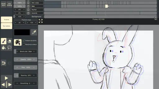 RoughAnimator - animation app screenshot 2