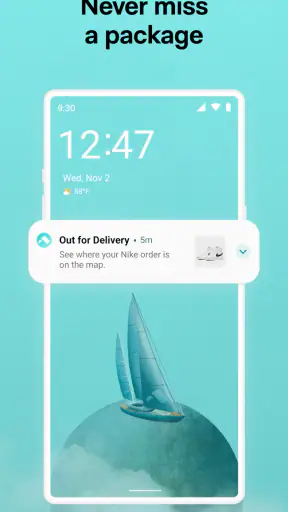 Route: Package Tracker screenshot 2