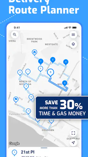 Route Planner, Delivery, MyWay screenshot 1