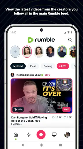 Rumble: Stream & Watch Videos screenshot 1