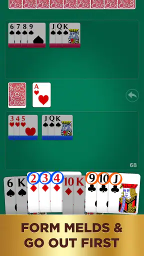 Rummy 500 screenshot 7