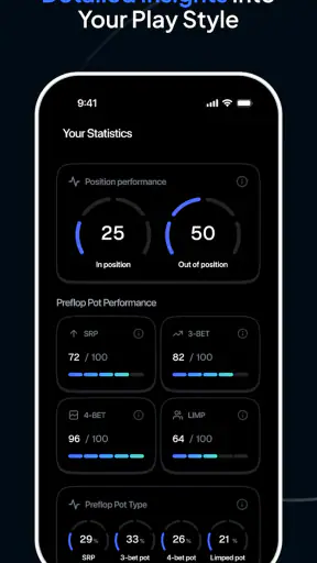 Runout Poker Trainer GTO Coach screenshot 5