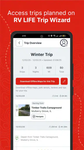 RV LIFE - RV GPS & Campgrounds screenshot