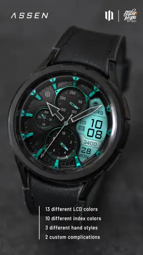 S4U Assen - Hybrid watch face screenshot 2