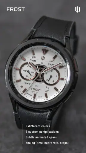 S4U Frost - classic watch face screenshot 2