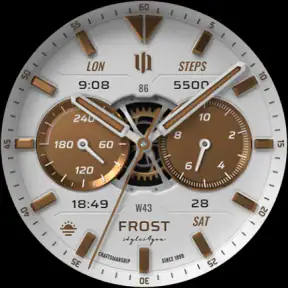 S4U Frost - classic watch face screenshot 9