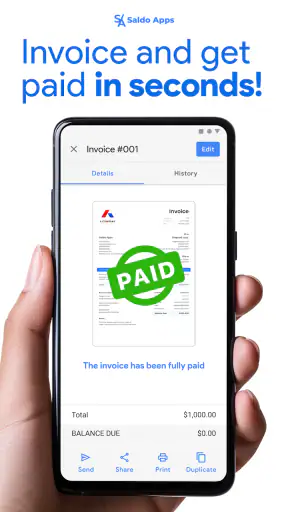 Saldo: Bill & Invoice Maker screenshot 11
