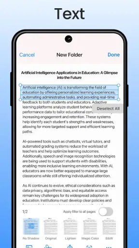 Scanner App - Scan PDF & Docs screenshot 5
