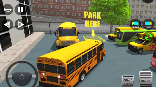 School Bus Simulator Driving screenshot 9