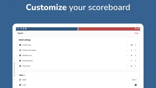 Scoreboard - Keep score screenshot 10